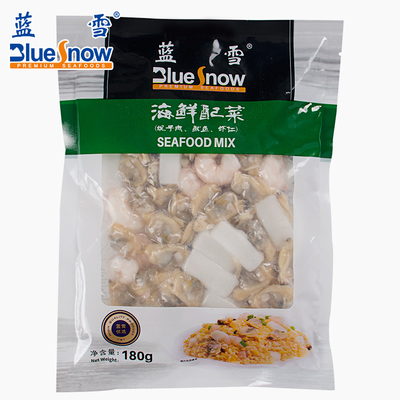 蓝雪海鲜三宝 贝柱、蚬子肉、红虾仁，解锁营养美味的家庭餐桌
