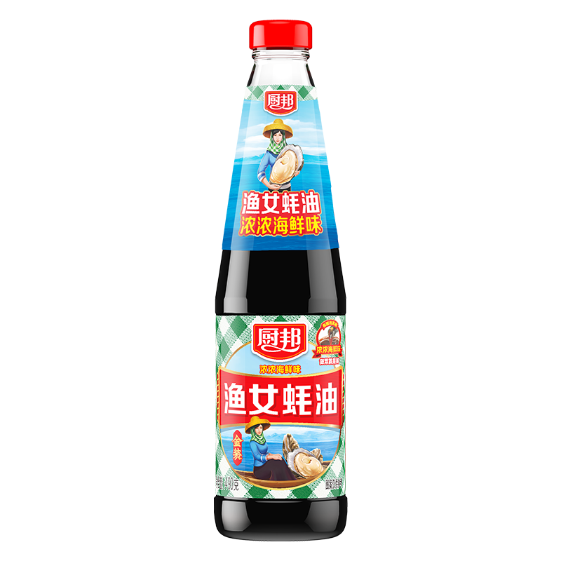 厨邦金装渔女蚝油490g海鲜组合装 鲜香每一餐的味蕾密码